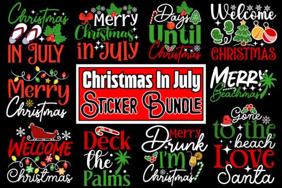 Christmas in July SVG Design Bundle