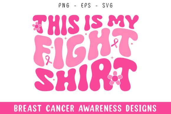 Fight Shirt Breast Cancer Ribbon Svg