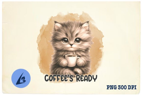 Funny Coffee Mug Design Sublimation PNG