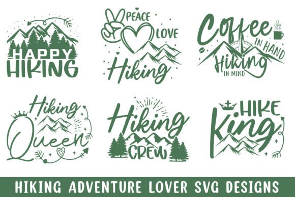 Hiking Adventure Lover Svg Designs