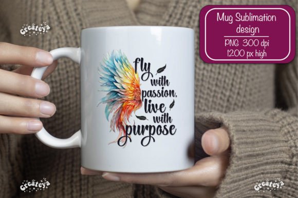 Inspirational Mug Motivation Mug Wrap