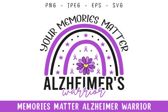 Memories Matter Alzheimer Awareness Svg