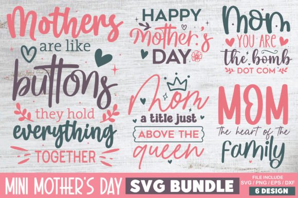 Mini Mother's Day SVG Bundle Review
